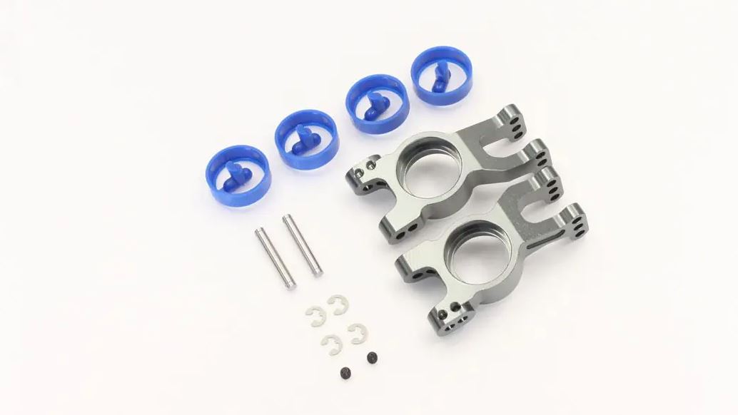 Kyosho IGW002GM Al Rear Hub Carrier(Gunmetal/Inferno GT2 IGW002GM