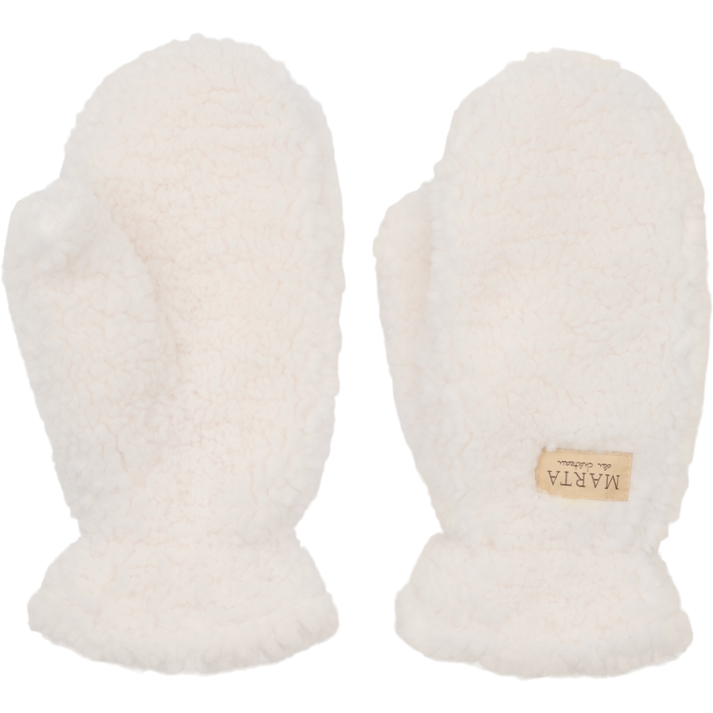 Teddy mitten offwhite