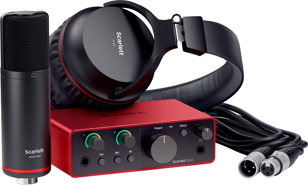 Focusrite Scarlett 4 Solo Studio