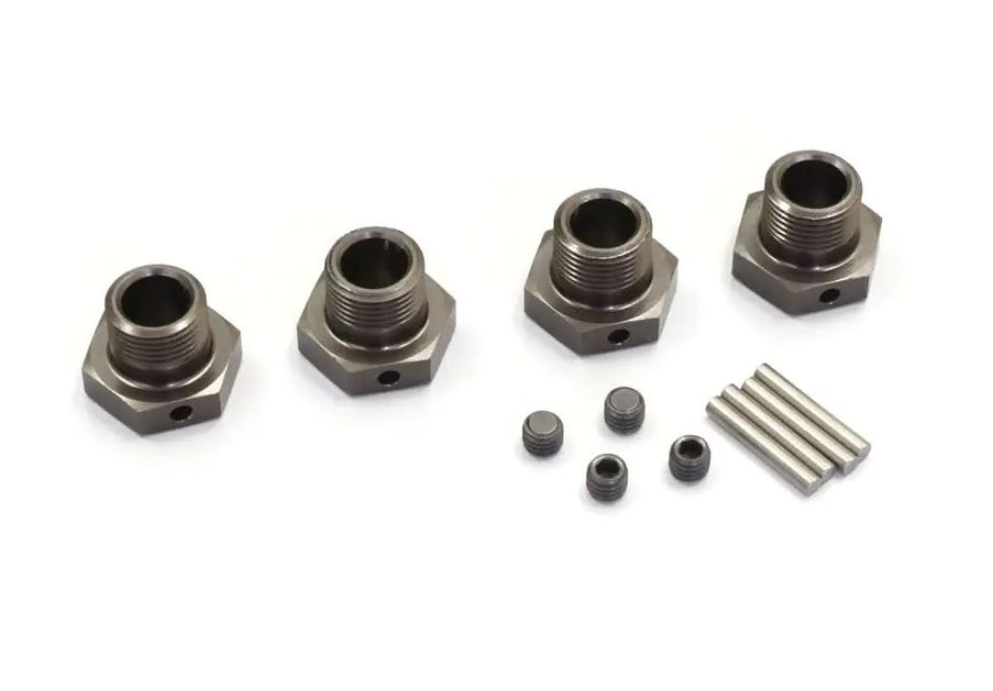 Kyosho IFW107GM Wheel Hub (Gunmetal/4pcs) IFW107GM