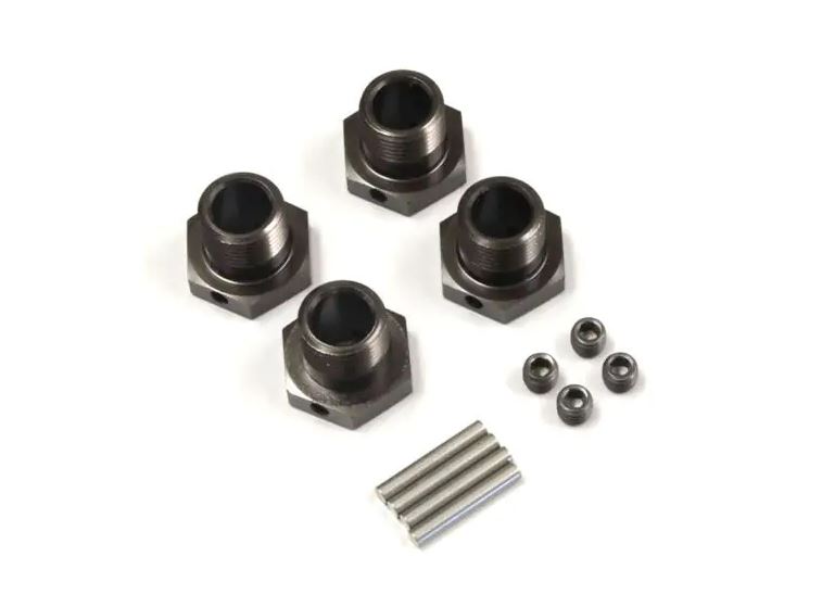 Kyosho IFW326GM Wheel Hub (Narrow/MP9/777/Gunmetal/4pcs) IFW326GM