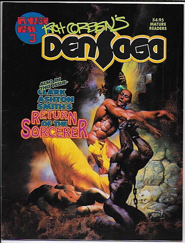 Densaga # 3 VF+ Richard Corben