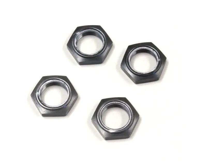 Kyosho IFW336GM Wheel nut with nylon(Gun Metallic/4pcs) IFW336GM