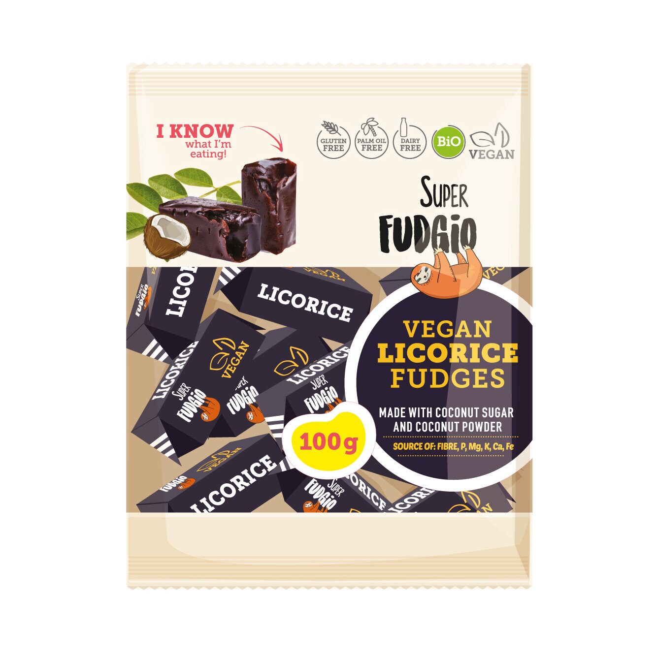 Fudge Lakrits 100g Super Fudgio
