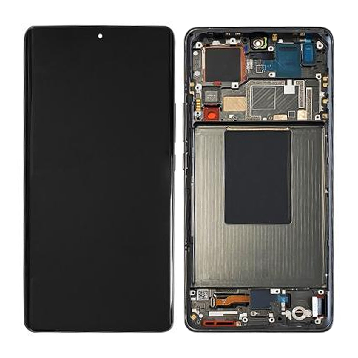 Xiaomi 12 Pro (2022) Skärm med LCD Display Grå - Original