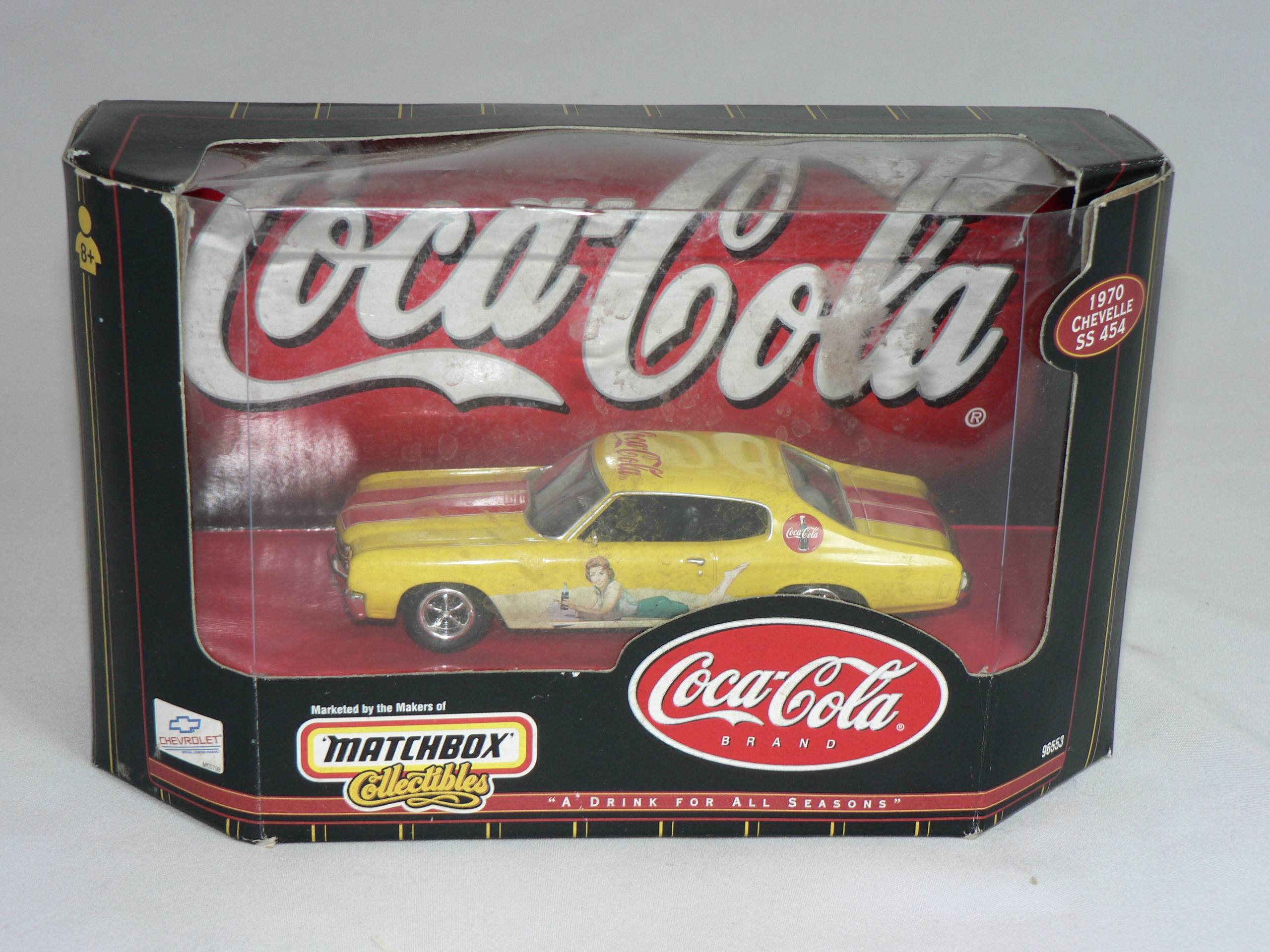 Chevrolet  Chevelle  454  1970   ( Coca Cola )  1:43 Matchbox - 4
