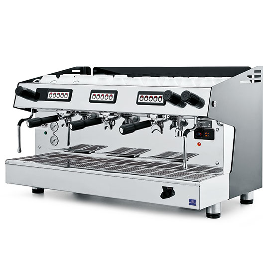 Espresso machine, automatic, 3 groups, 18 liters
