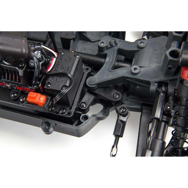 ARRMA 1/10 SENTON 4X4 3S BLX Brushless Short Course Truck RTR, Red - 8