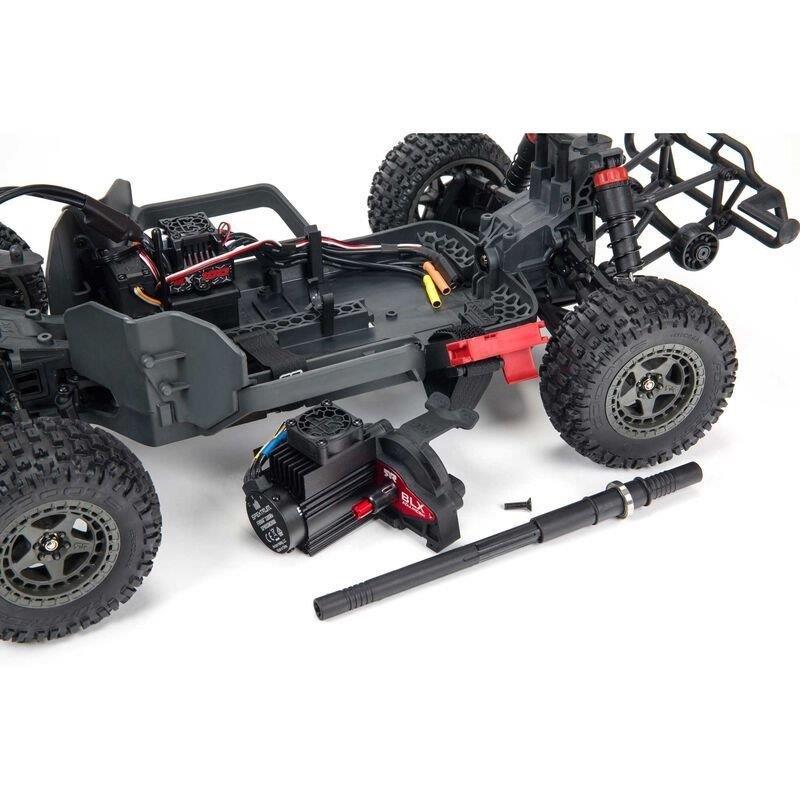 ARRMA 1/10 SENTON 4X4 3S BLX Brushless Short Course Truck RTR, Red - 16