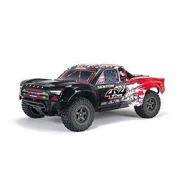 ARRMA 1/10 SENTON 4X4 3S BLX Brushless Short Course Truck RTR, Red