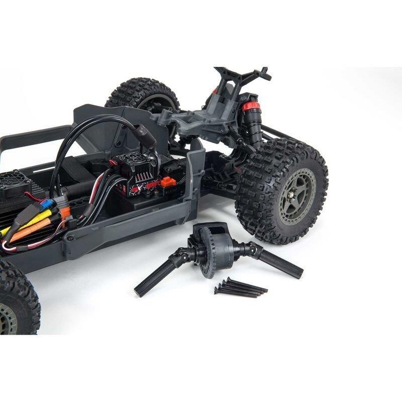 ARRMA 1/10 SENTON 4X4 3S BLX Brushless Short Course Truck RTR, Red - 7
