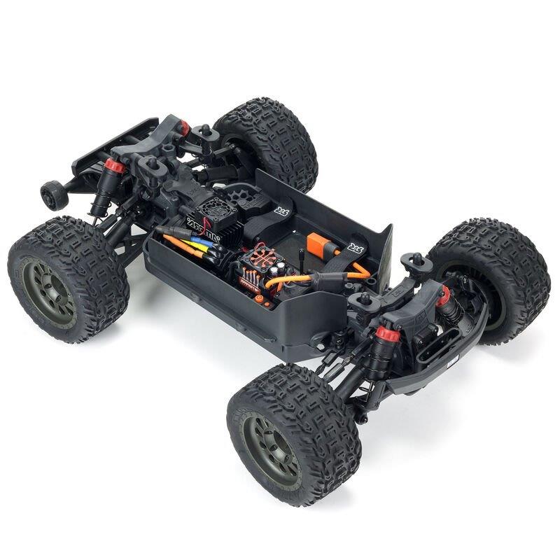 ARRMA 1/10 VORTEKS 4X4 3S BLX Stadium Truck RTR, Red - 7
