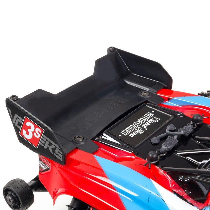 ARRMA 1/10 VORTEKS 4X4 3S BLX Stadium Truck RTR, Red - 4