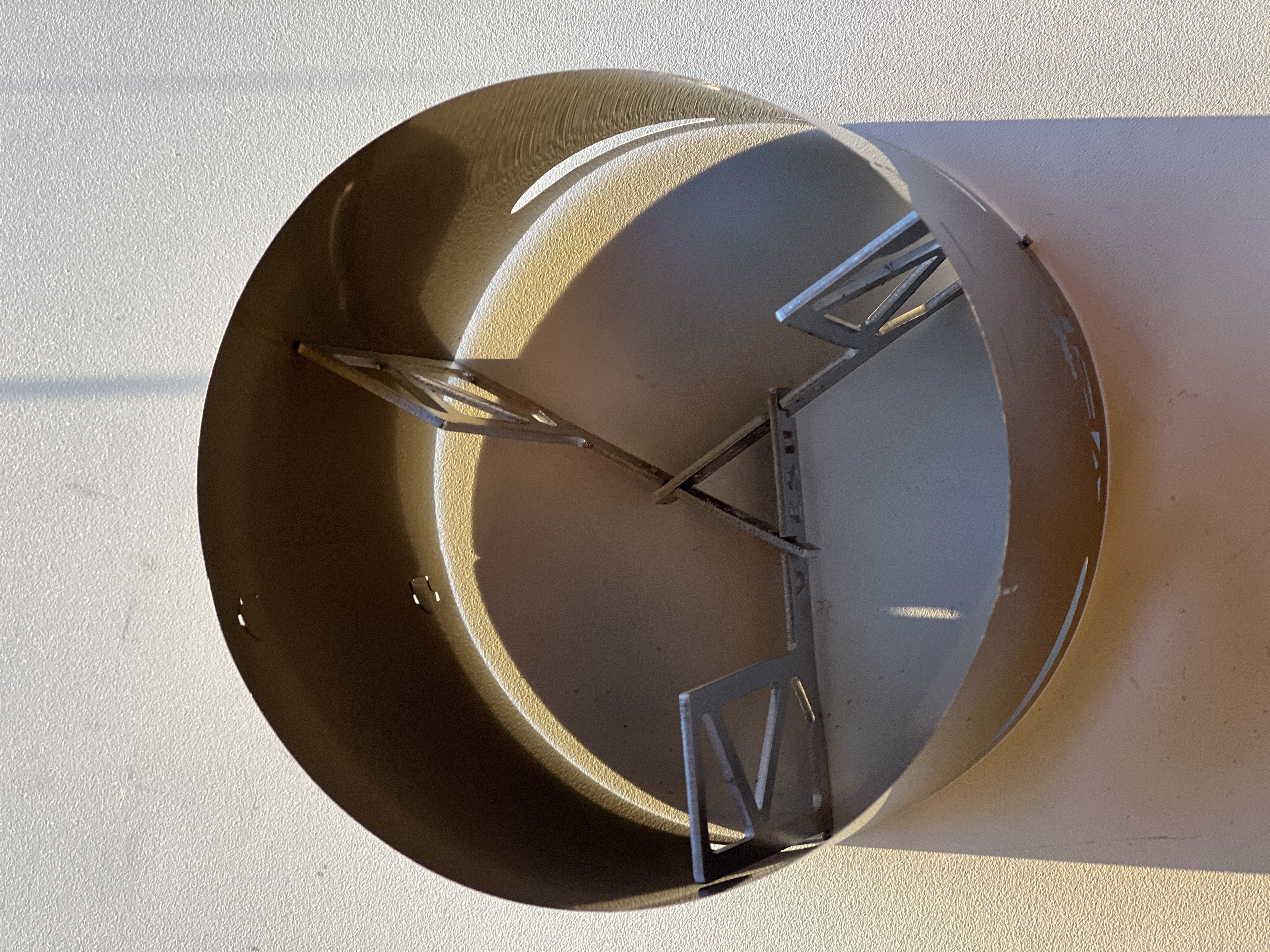 Vesuv Parabrisas universal de Ti y soporte de aluminio para ollas de 85-117 mm de diámetro - 3