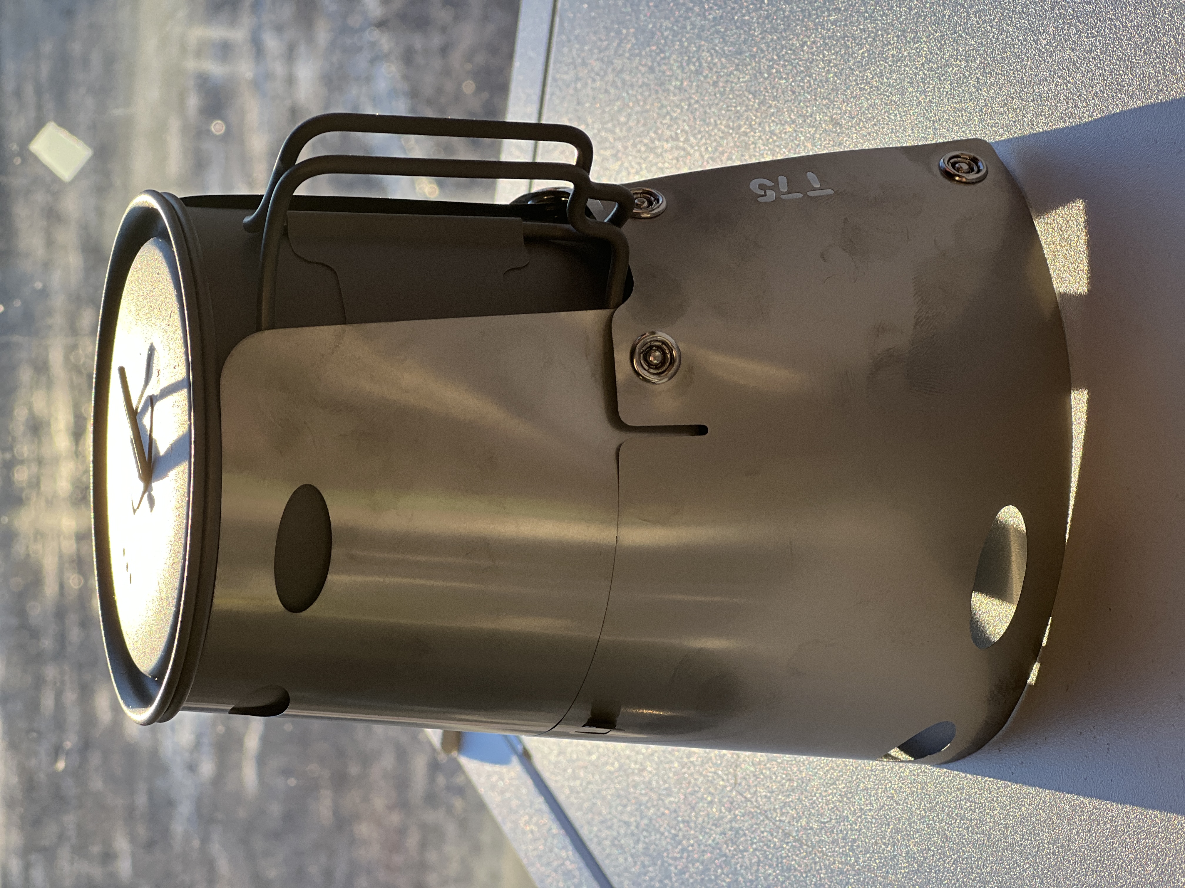 Parabrisas ultraligero Vesuvius Titanium para Toaks 750 ml D95 mm - 3