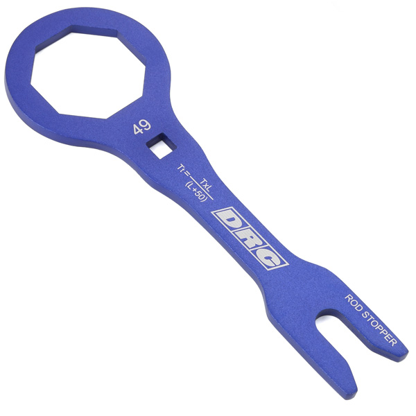DRC Fork Cap Wrench PRO KYB 49mm Blue