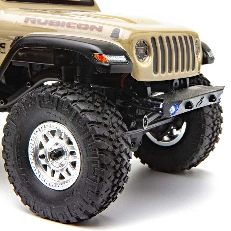 AXIAL SCX24 Jeep JT Gladiator 4WD Rock Crawler RTR Beige - 14