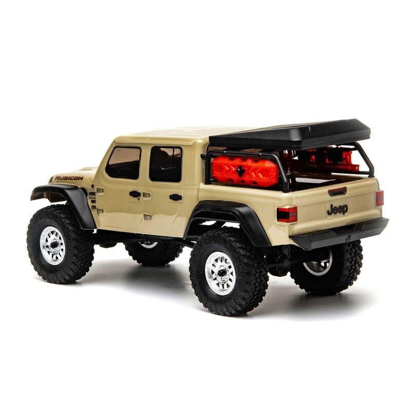AXIAL SCX24 Jeep JT Gladiator 4WD Rock Crawler RTR Beige - 8