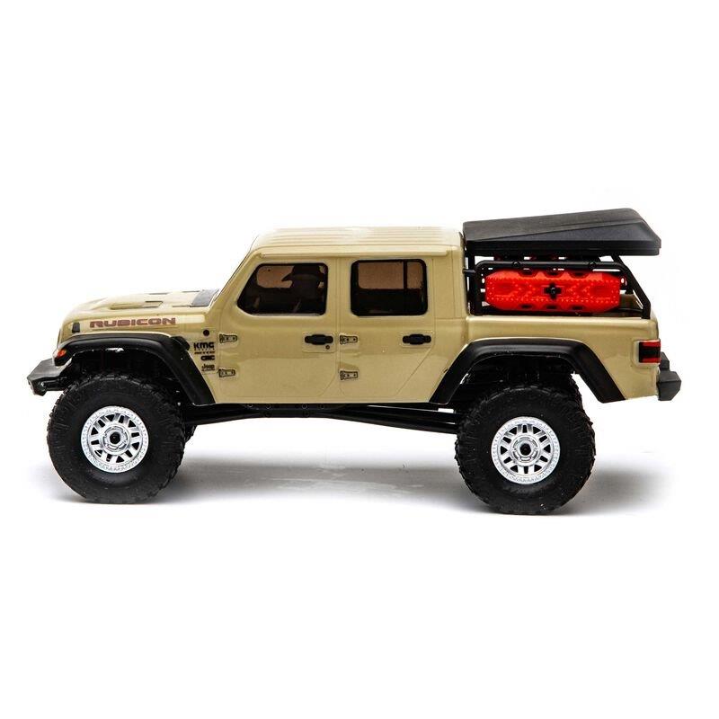 AXIAL SCX24 Jeep JT Gladiator 4WD Rock Crawler RTR Beige - 12