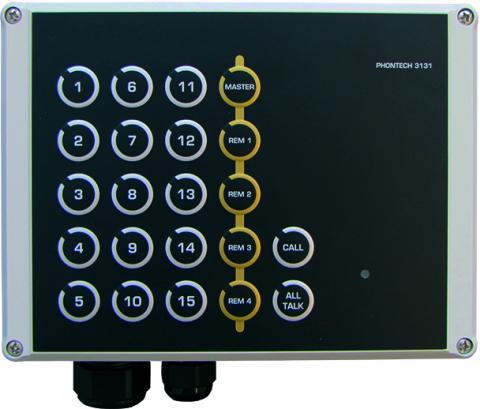 Zenitel P-3131 CIS Remote Talkback Master Station
