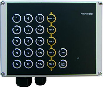 Zenitel  P-3131 CIS Remote Talkback Master Station