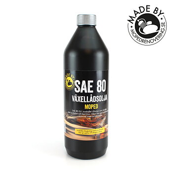 Öl SAE 80 GL-1 Moped 1 Liter Hergestellt von Mopedrenovering.