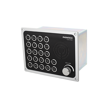Zenitel P-3102 CIS Talkback Master Station 20 Lines