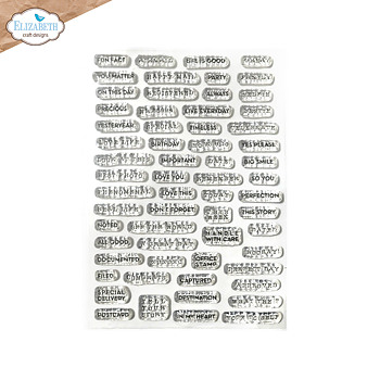 Elizabeth - The mini´s - Clear Stamps