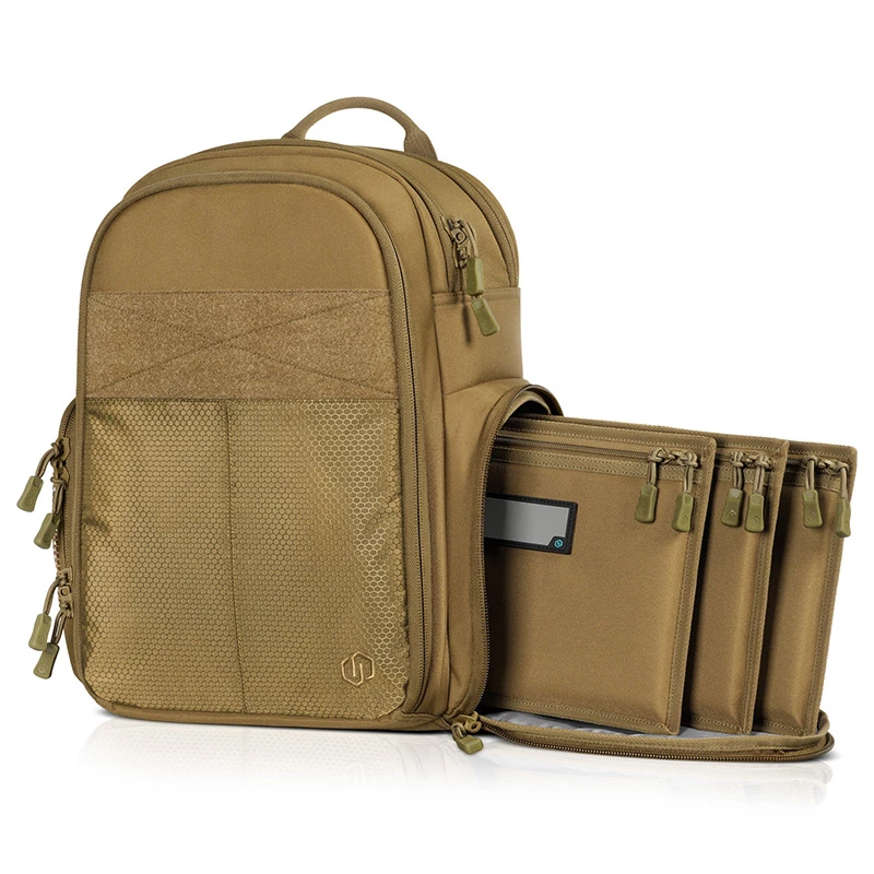Savior Equipment Compact S.E.M.A Pistol Backpack - Tan
