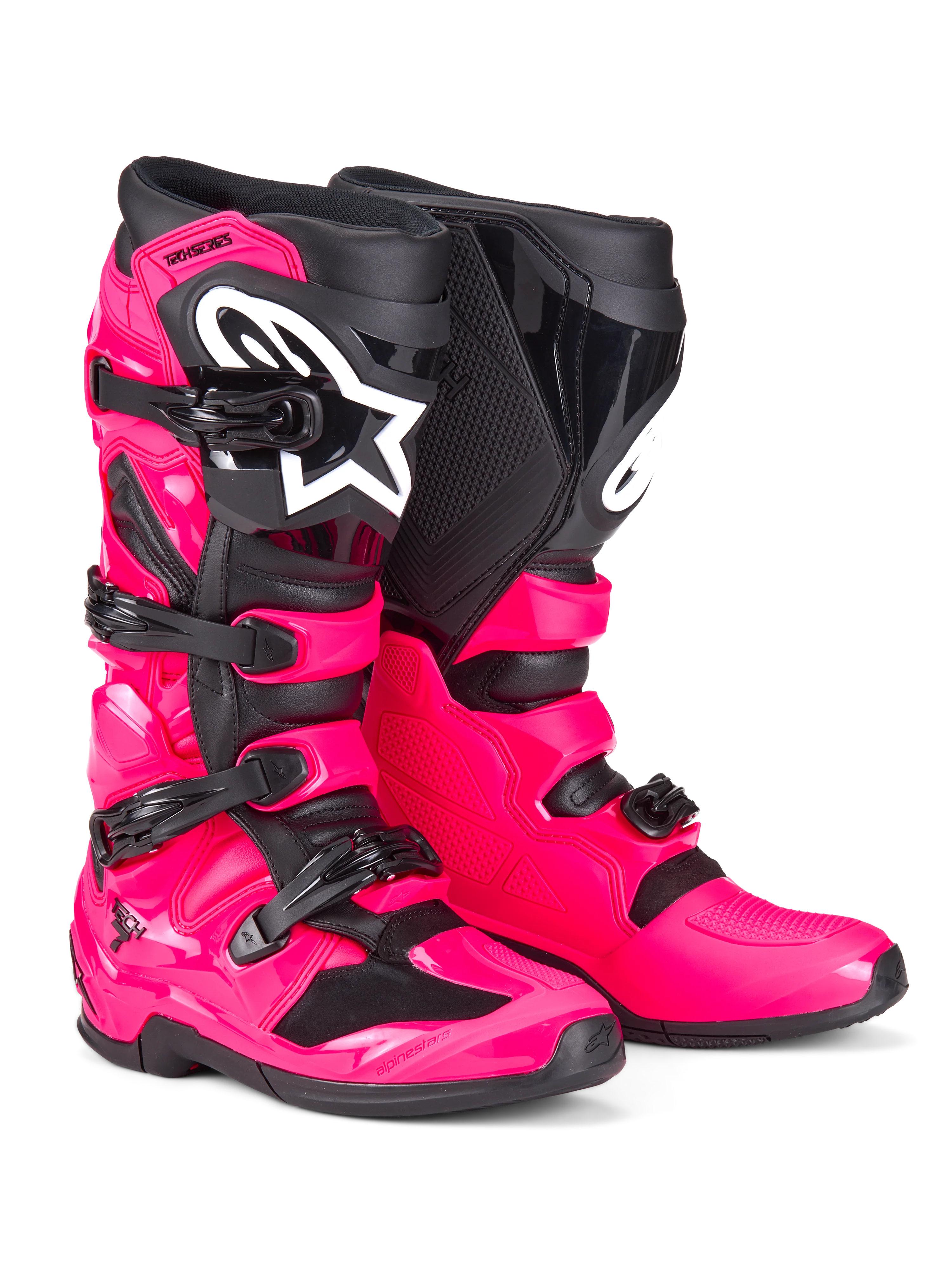 Alpinestars Limited Edition Diva Tech 7 Crosstövlar Svart/ Rosa