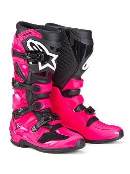 Alpinestars Limited Edition Diva Tech 7 Crossisaappaat Musta/ Pinkki