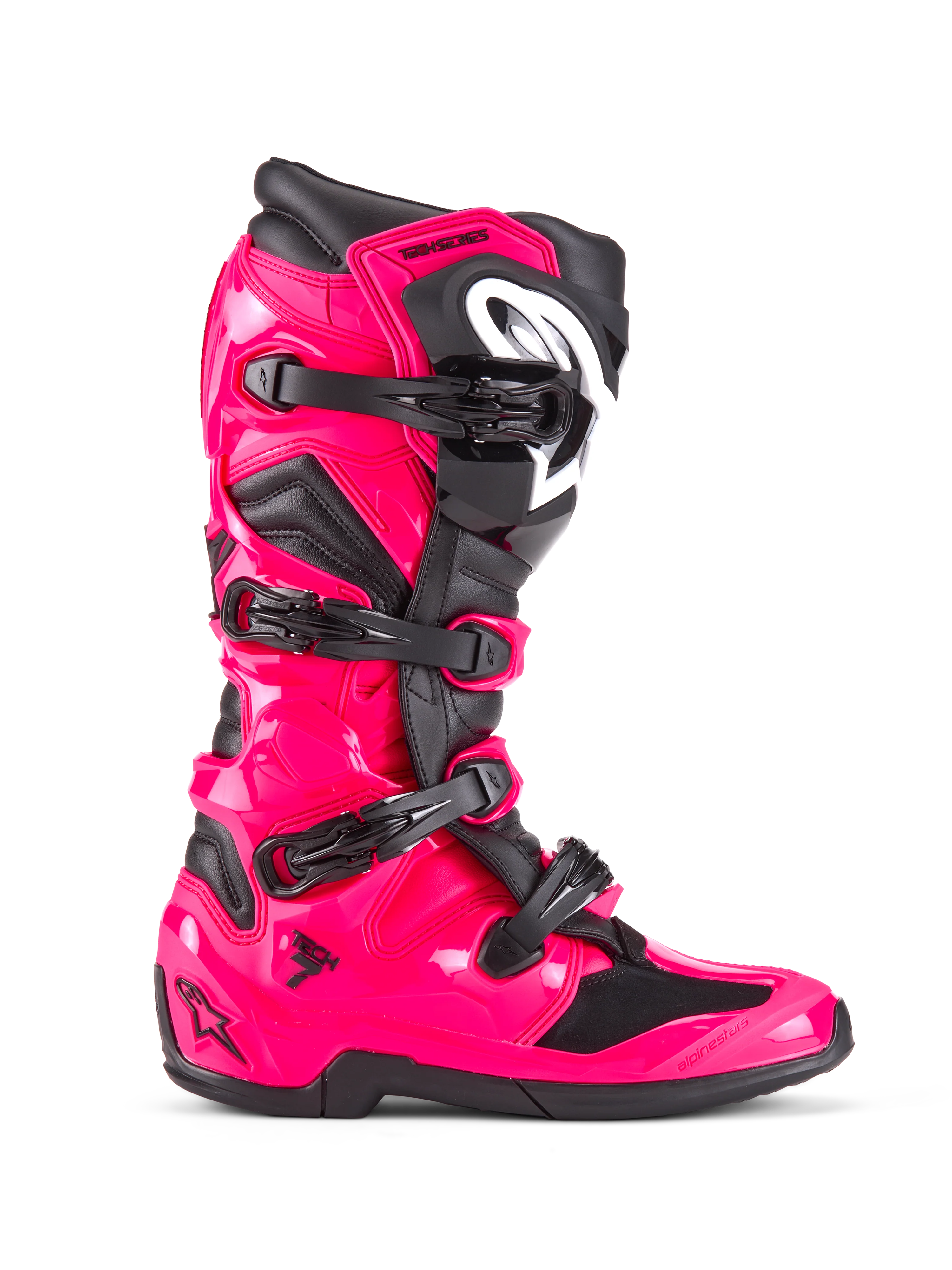 Alpinestars Limited Edition Diva Tech 7 Crosstövlar Svart/ Rosa - 5