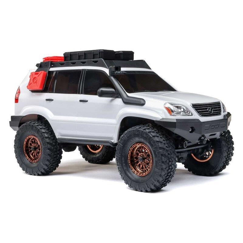 Axial 1/24 SCX24 Lexus GX 470 4X4 Rock Crawler RTR, White - 10