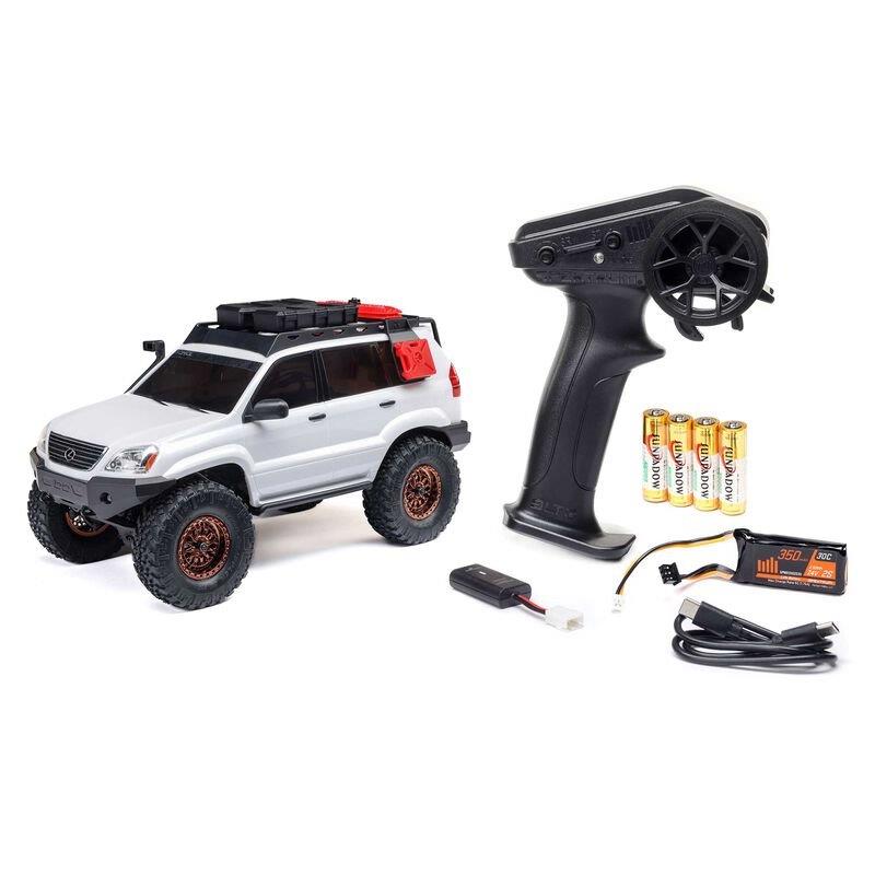 Axial 1/24 SCX24 Lexus GX 470 4X4 Rock Crawler RTR, White - 25