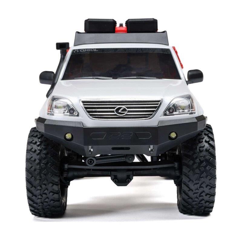Axial 1/24 SCX24 Lexus GX 470 4X4 Rock Crawler RTR, White - 11