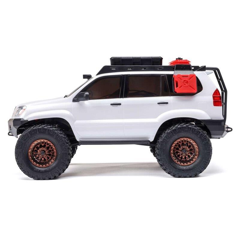 Axial 1/24 SCX24 Lexus GX 470 4X4 Rock Crawler RTR, White - 9