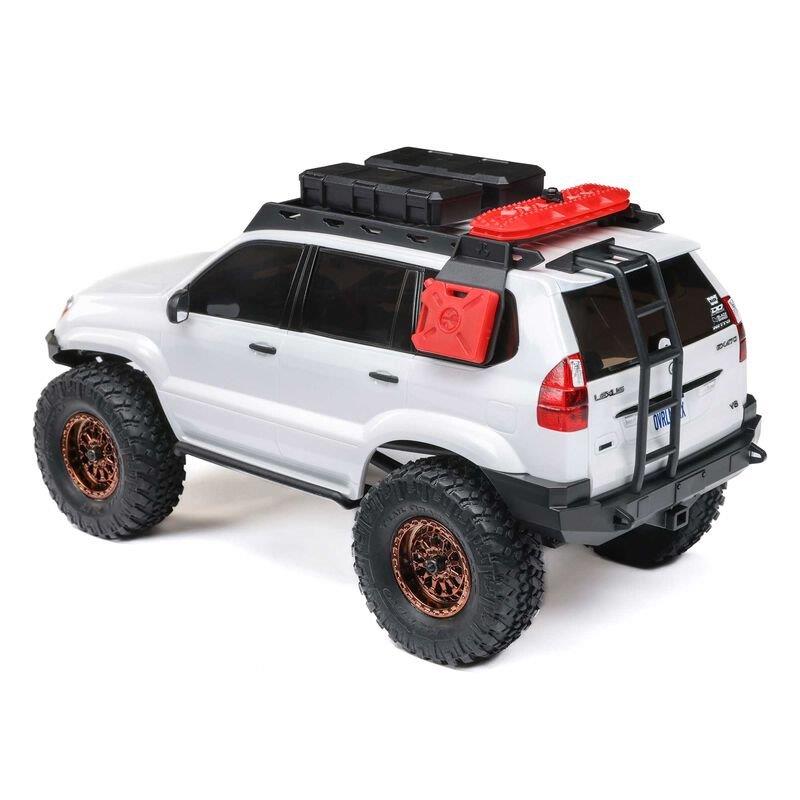 Axial 1/24 SCX24 Lexus GX 470 4X4 Rock Crawler RTR, White - 13