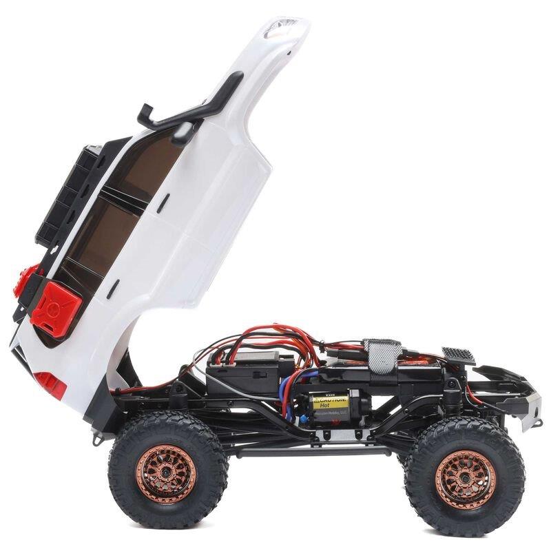 Axial 1/24 SCX24 Lexus GX 470 4X4 Rock Crawler RTR, White - 15
