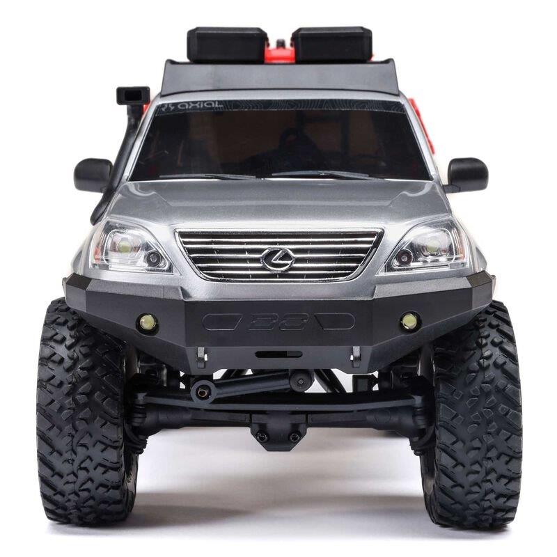 Axial 1/24 SCX24 Lexus GX 470 4X4 Rock Crawler RTR, Silver - 11