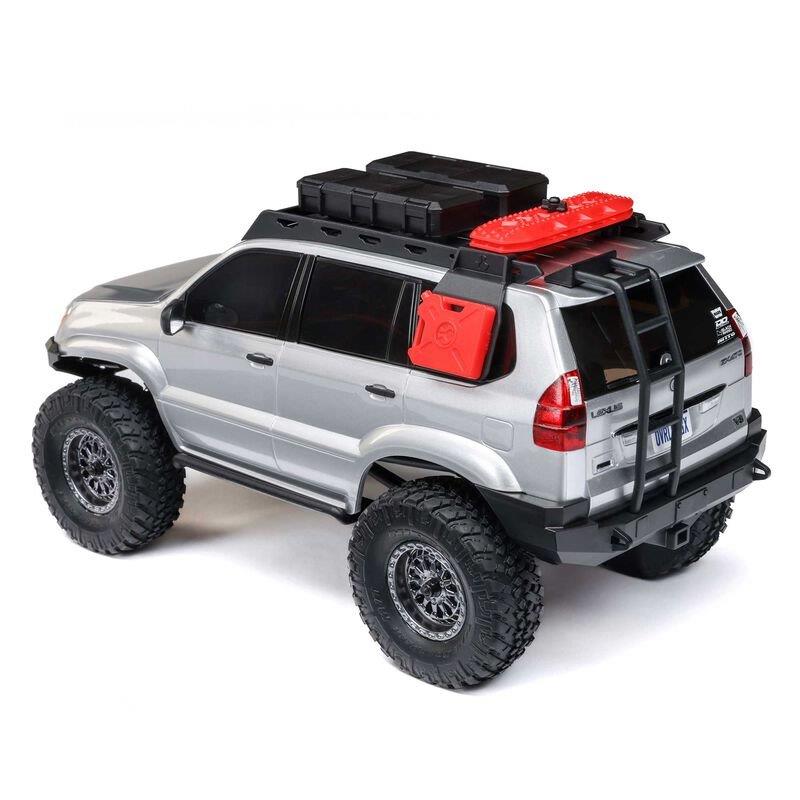 Axial 1/24 SCX24 Lexus GX 470 4X4 Rock Crawler RTR, Silver - 9