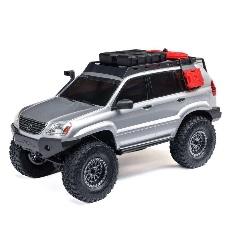 Axial 1/24 SCX24 Lexus GX 470 4X4 Rock Crawler RTR, Silver - 2