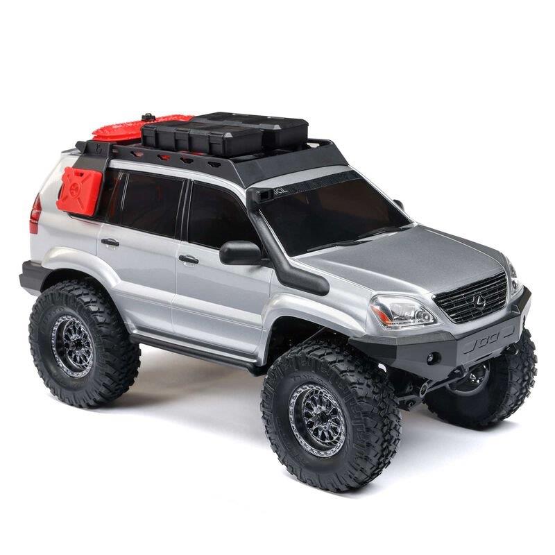 Axial 1/24 SCX24 Lexus GX 470 4X4 Rock Crawler RTR, Silver - 10