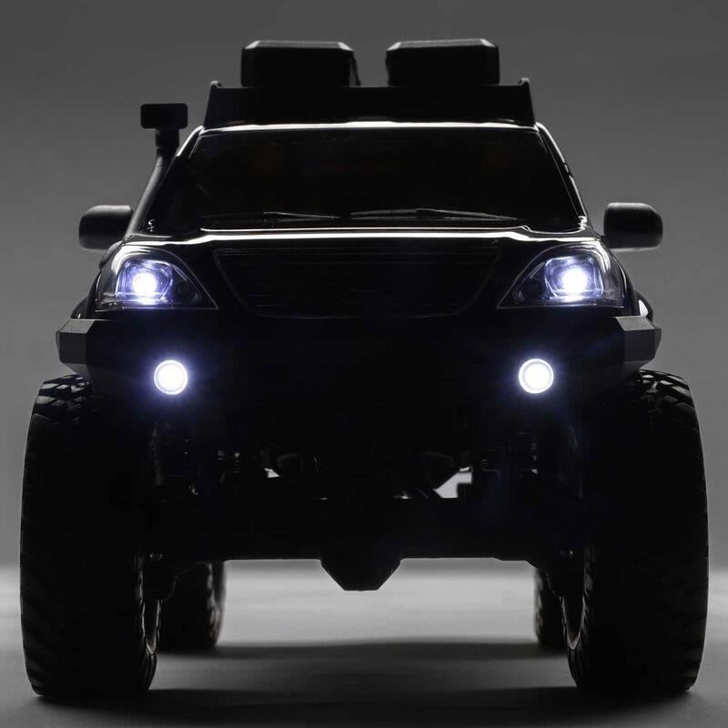 Axial 1/24 SCX24 Lexus GX 470 4X4 Rock Crawler RTR, Black - 16
