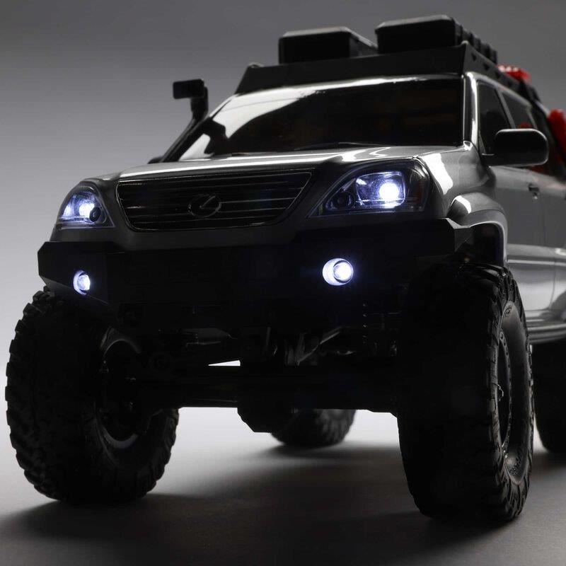 Axial 1/24 SCX24 Lexus GX 470 4X4 Rock Crawler RTR, Black - 20