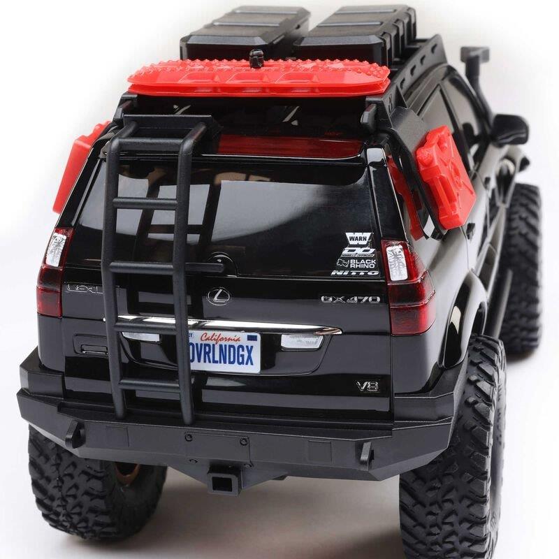 Axial 1/24 SCX24 Lexus GX 470 4X4 Rock Crawler RTR, Black - 8