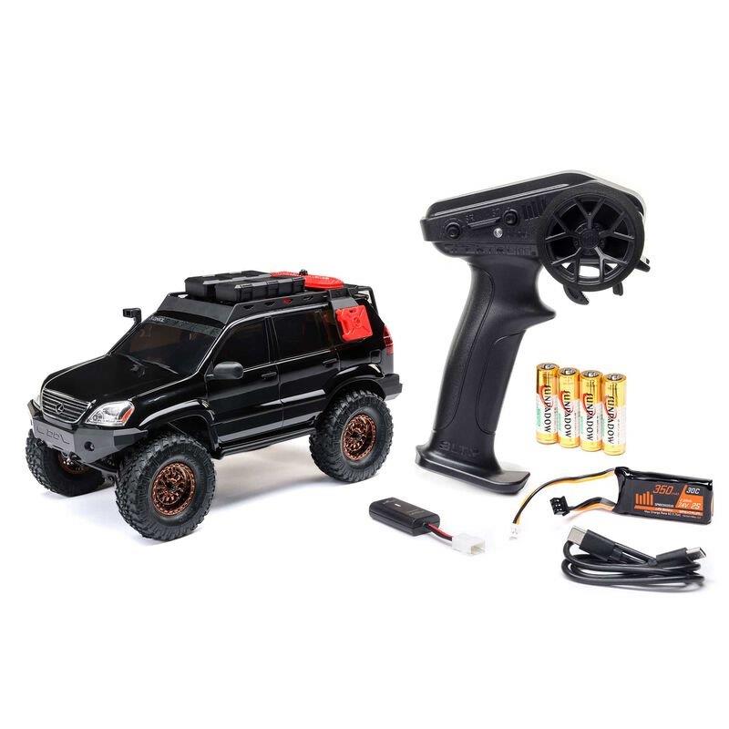 Axial 1/24 SCX24 Lexus GX 470 4X4 Rock Crawler RTR, Black - 25