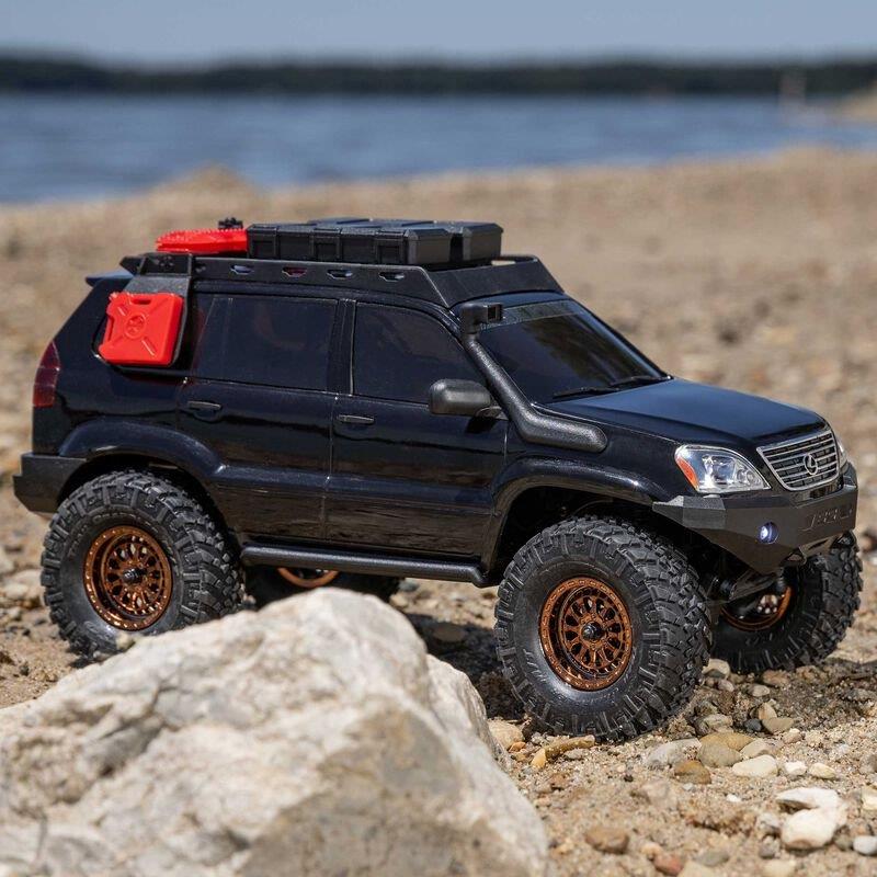 Axial 1/24 SCX24 Lexus GX 470 4X4 Rock Crawler RTR, Black - 3