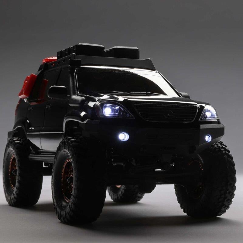 Axial 1/24 SCX24 Lexus GX 470 4X4 Rock Crawler RTR, Black - 19