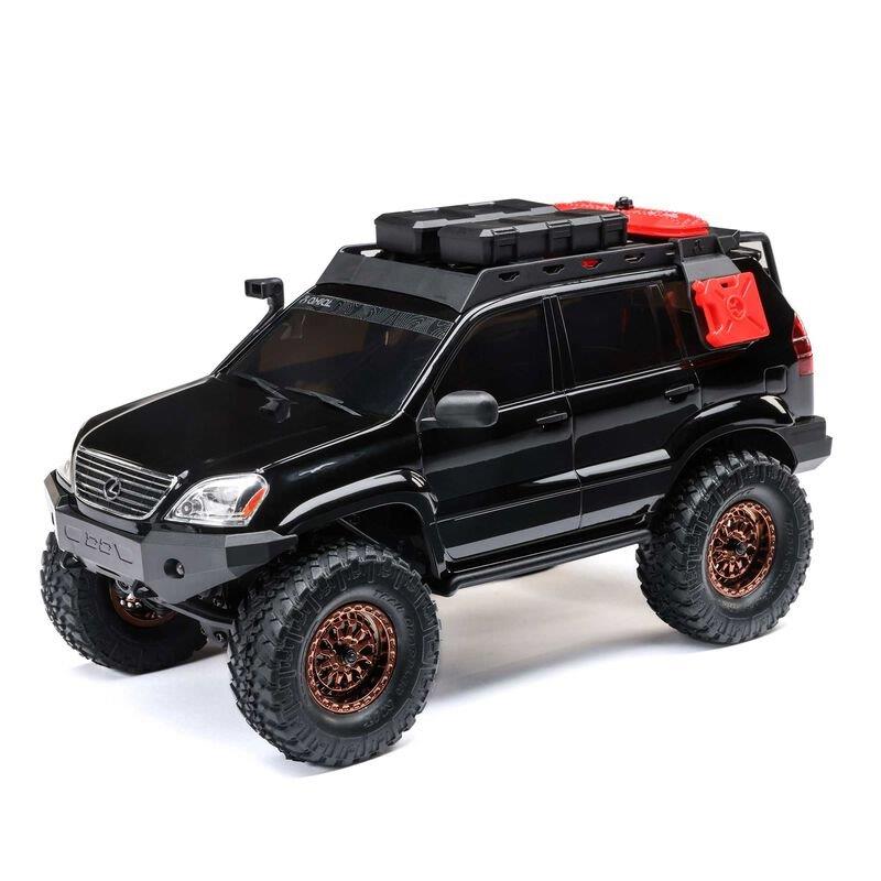 Axial 1/24 SCX24 Lexus GX 470 4X4 Rock Crawler RTR, Black - 2
