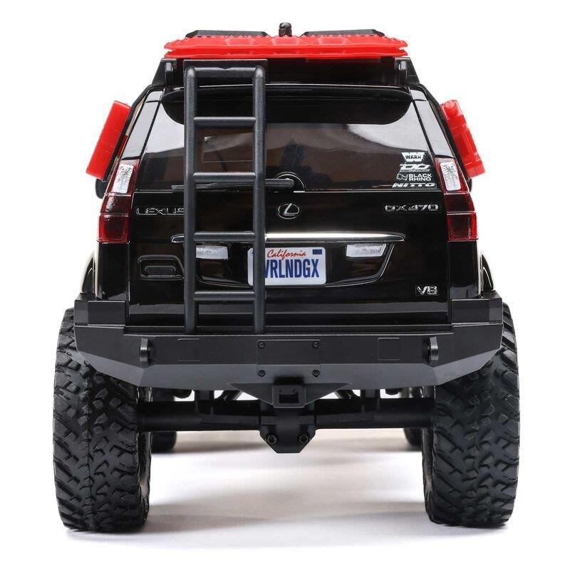 Axial 1/24 SCX24 Lexus GX 470 4X4 Rock Crawler RTR, Black - 11